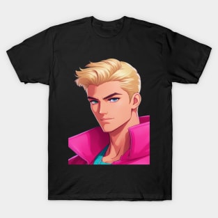 Ken Barbie Doll Pink Jacket T-Shirt